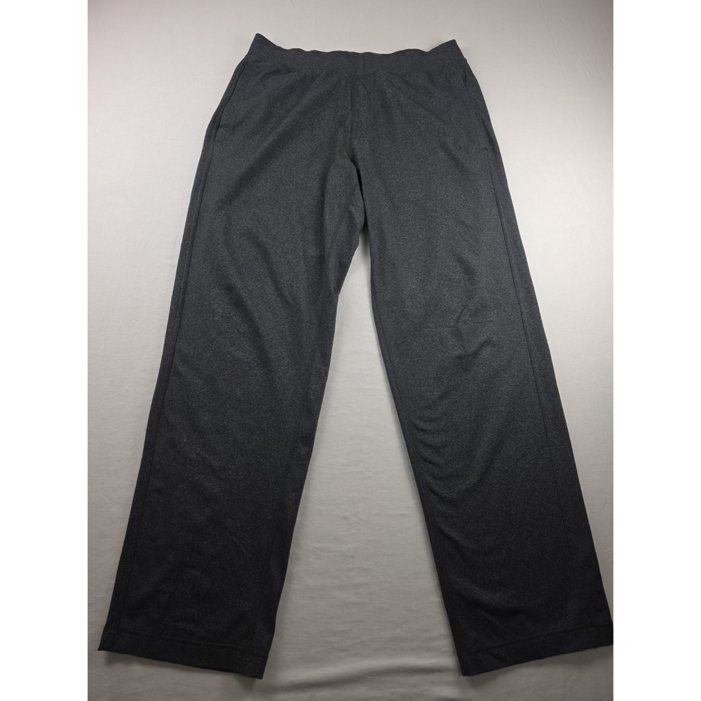 Lululemon Pants Mens Size XL Gray Kung Fu Lounge Elastic Waist Drawstring Logo